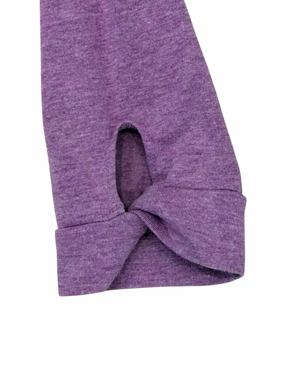 Old Navy Girls XL 14-16 Leggings Purple Elastic Waist Twist Hem Stretch